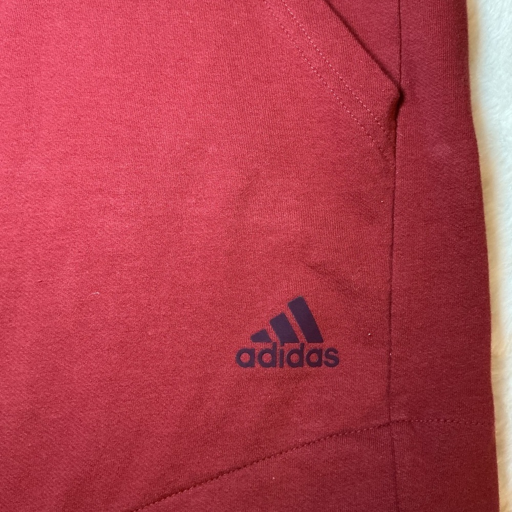 Red Hooded Longline Jacket - Picture 5 of 7